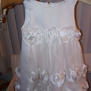 White chastening dress